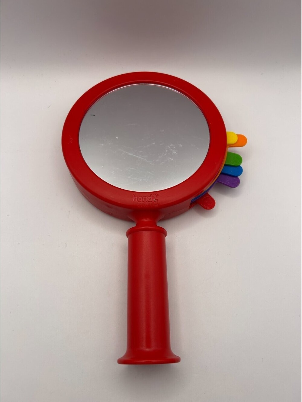 hand2mind See My Feelings Mirror Handheld Red Social Emotional Learning Toy